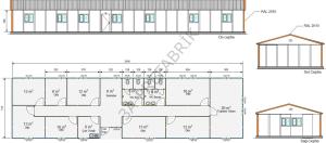 Prefabrik Ofis Binası 189m2.