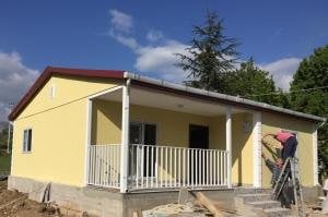 80m2.Tek Katlı Prefabrik Ev