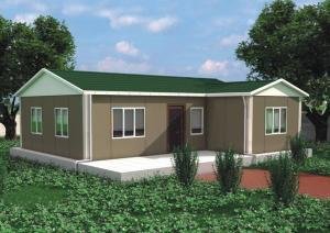 75m2 Tek Katlı Prefabrik Ev