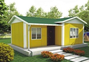 40m2 Tek Katlı Prefabrik Konut
