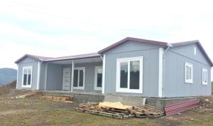 142m2.Prefabrike İkiz Bina