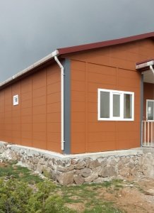 62m2.Tek Katlı Prefabrik Ev