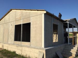 82m2. Tek Katlı Verandalı Prefabrik-3A Prefabrik