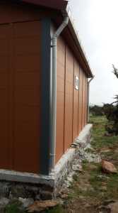 55m2. Prefabrik Konut Binası