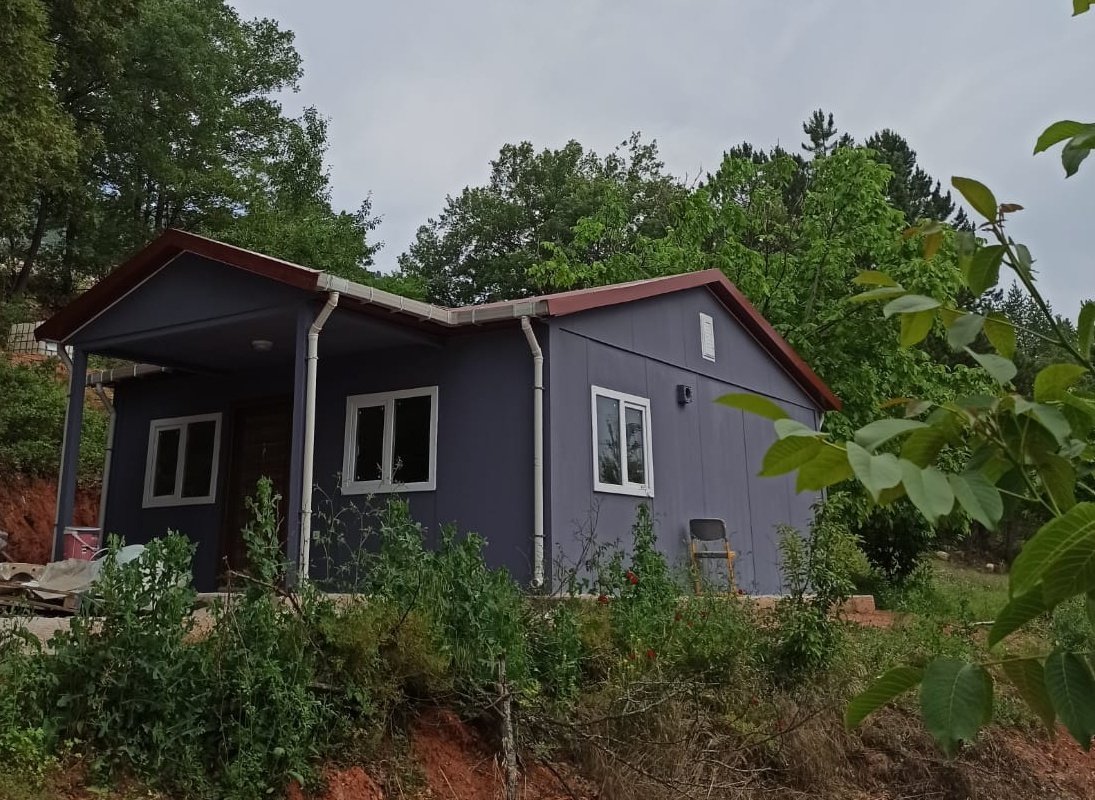 51m2 Tek Katlı Prefabrik Ev