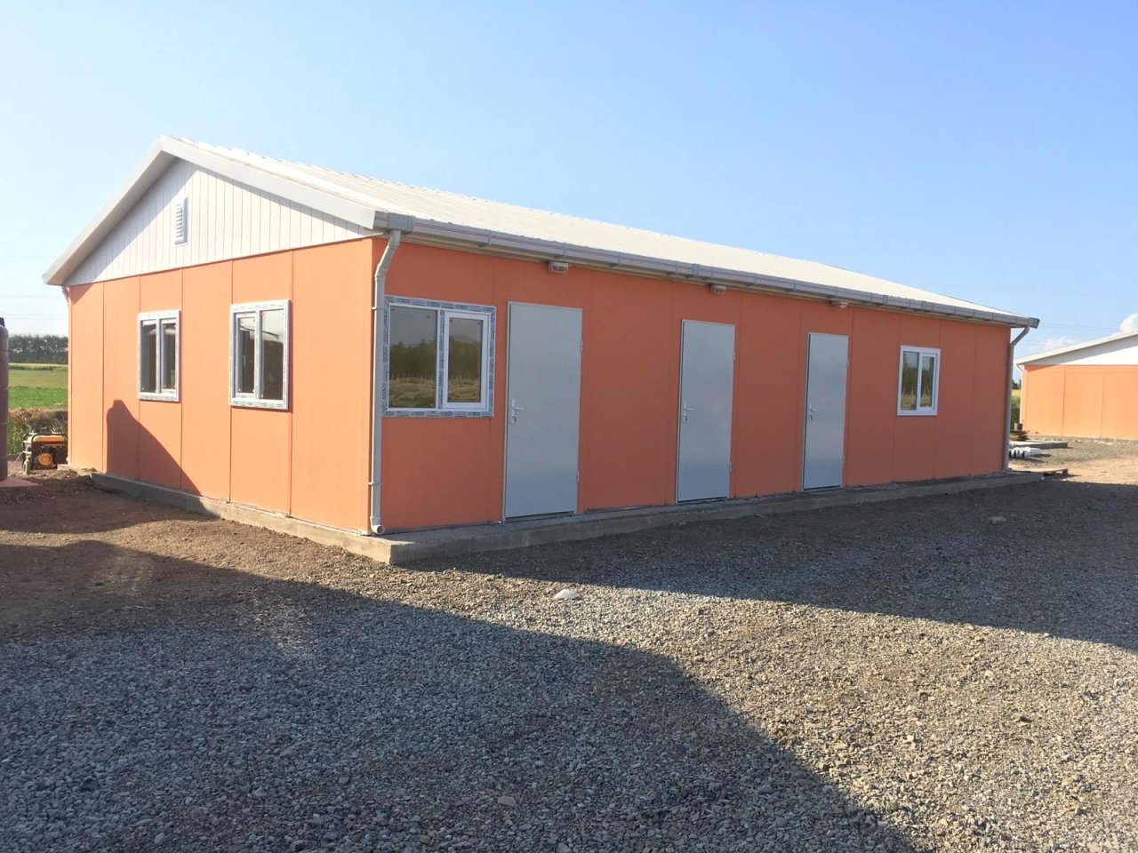 Prefabrike Yemekhane Şantiye Binası -99m2