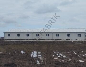 Kamp  Şantiye Prefabrik Yatakhane Binası -369m2-3A Prefabrik