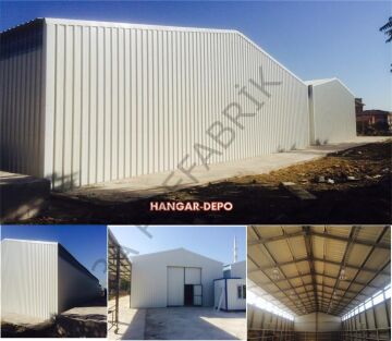 İzoleli Depo Fiyatı - 500m2. - 3A Prefbrik