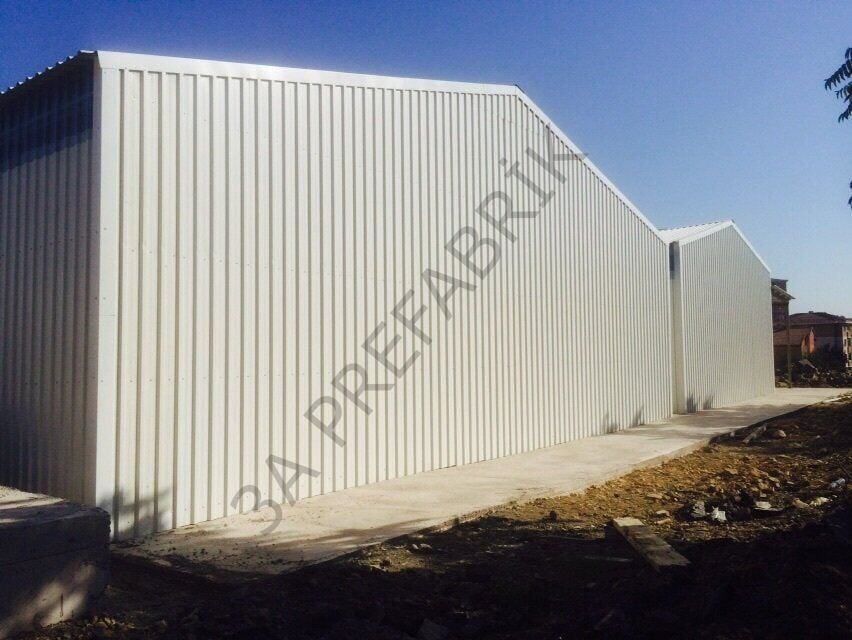 İzoleli Depo Fiyatı - 500m2. - 3A Prefbrik