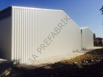 İzoleli Depo Fiyatı - 500m2. - 3A Prefbrik
