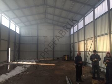 İzoleli Depo Fiyatı - 500m2. - 3A Prefbrik